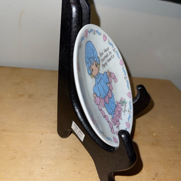 VTG: 1995 PRECIOUS MOMENTS Porcelain Collectors Plate - Picture 3 of 8